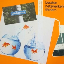 Collage Umzug an die Schindlerstrasse 22, 8006 Zürich
